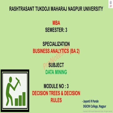 Data Mining Module 3 Business Analtics..pdf
