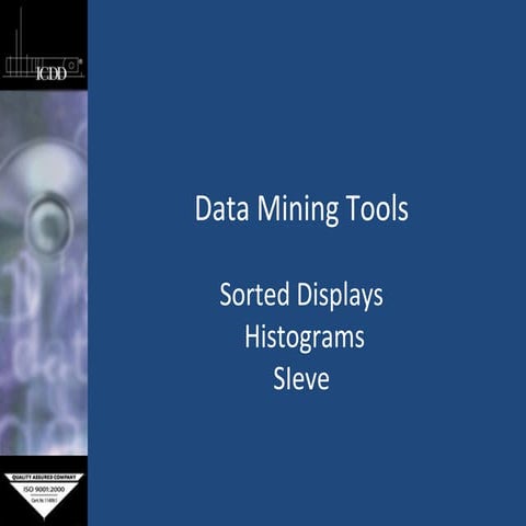 Data mining tools