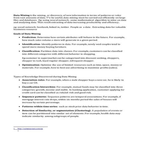 Data miningvs datawarehouse