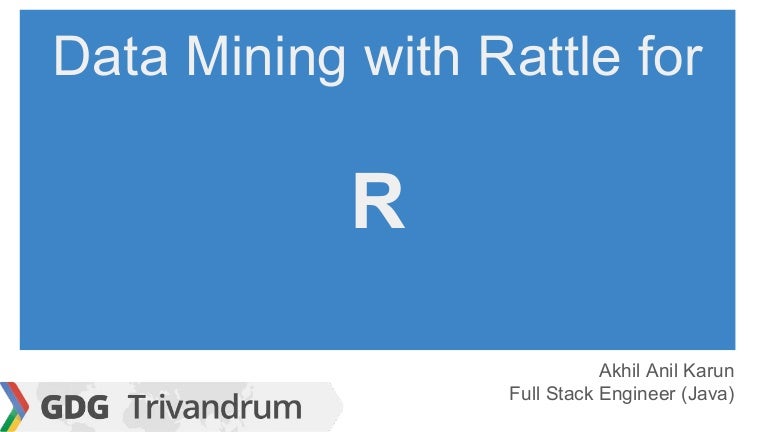 rattle machine learning