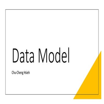 Modern data model