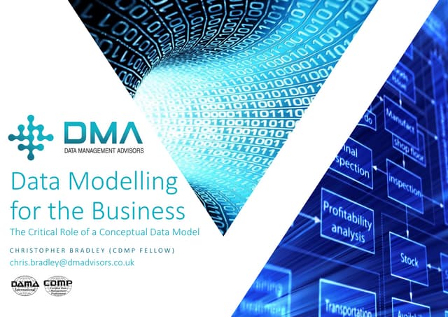 Data modeling for the business