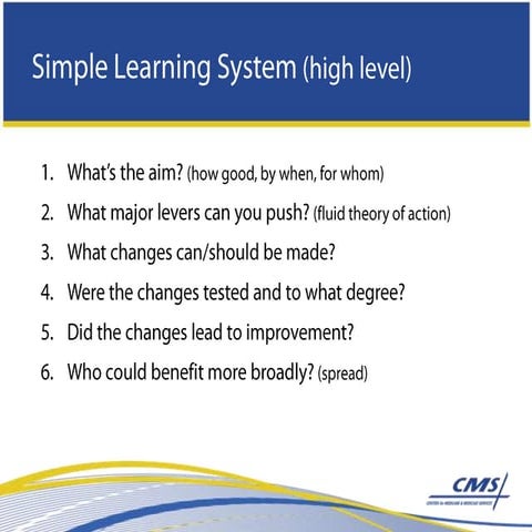 Health Datapalooza 2013: Uses of CMS Data in Rapid-Cycle Innovation - Rocco P...