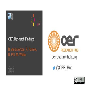 OER Research Findings