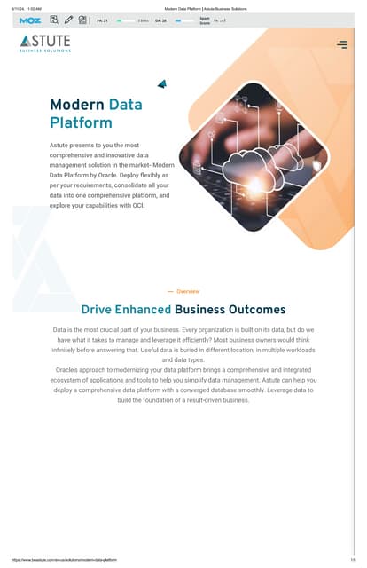 Modernize Your Data Platform For Improved Business Insights Pdf Modernize Your Data Platform For Improved Business Insights Pdf