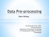Data preprocessing in Machine learning | PPT