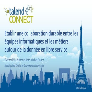 Etablir une collaboration durable entre les équipes informatiques et les méti...