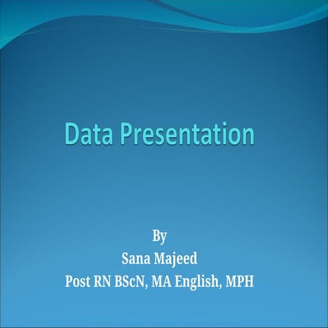data presentation....................ppt
