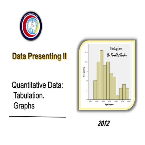 Data presentation ii