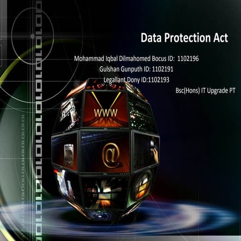 Data protection act 