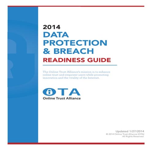 DATA PROTECTION & BREACH READINESS GUIDE 2014