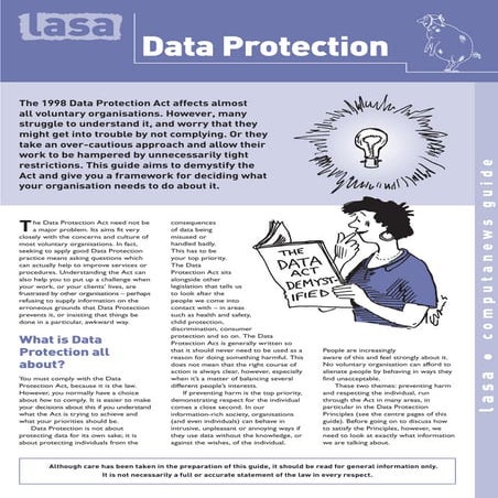 Data protection guide | PDF