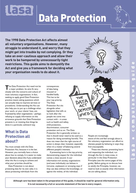 Data protection guide