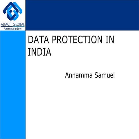Data protection in_india