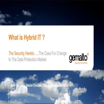 Data protection on demand in hybrid it | PDF