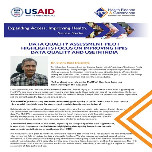 Data Quality Assessment Pilot Highlights Focus on Improving HMIS Data Quality...