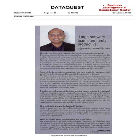 Large software teams are rarely productive