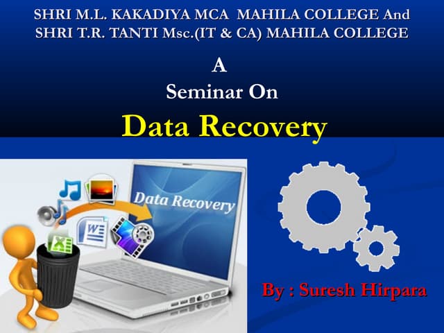 Data recovery