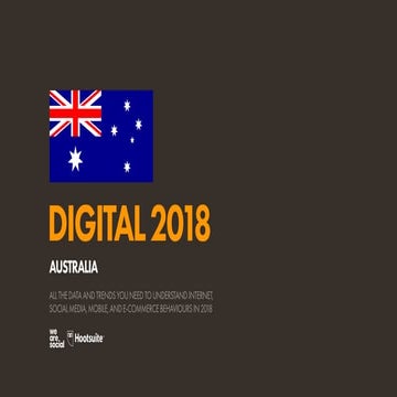 Digital 2018 Australia (January 2018)
