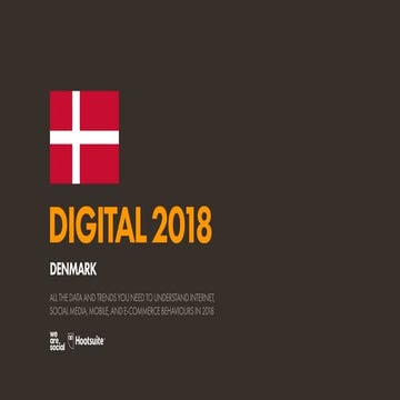 Digital 2018 Denmark (January 2018)