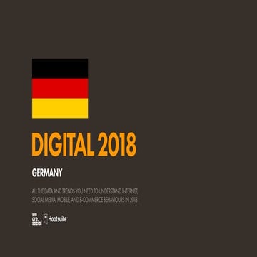 Digital 2018 Germany (January 2018)