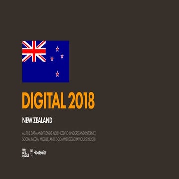 Digital 2018 New Zealand (January 2018)
