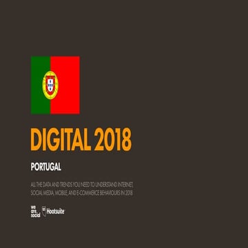 Digital 2018 Portugal (January 2018)