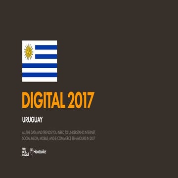 Digital 2017 Uruguay (January 2017)