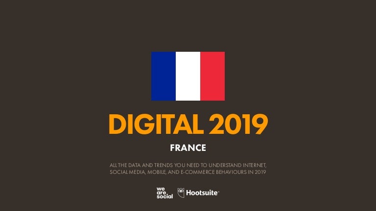 Digital 2019 France En January 2019 V01