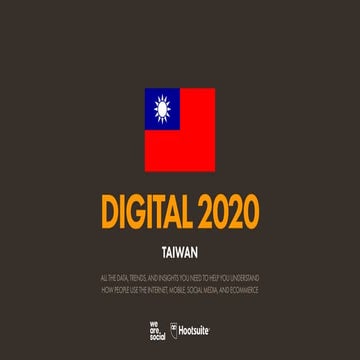 Digital 2020 Taiwan (January 2020) v01