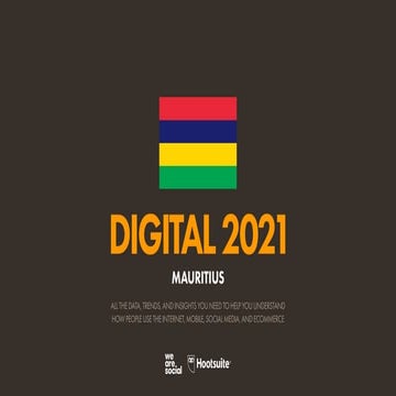 Digital 2021 Mauritius (January 2021) v01 | PPT