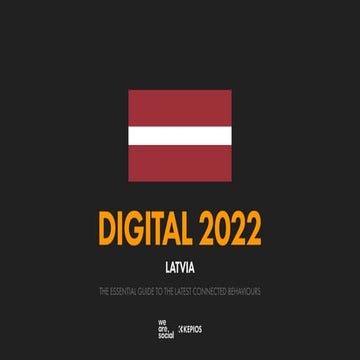 Digital 2022 Latvia (February 2022) v01 | PPT
