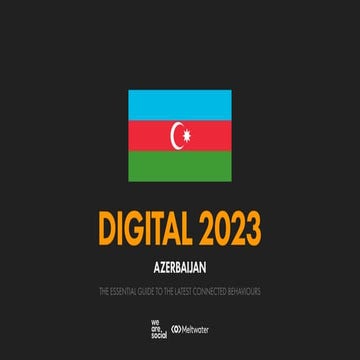 Digital 2023 Azerbaijan (February 2023) v01 | PPT