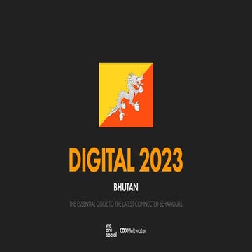 Digital 2023 Bhutan (February 2023) v01 | PPT
