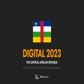 Digital 2023 Central African Republic (February 2023) v01 | PPT