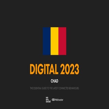 Digital 2023 Chad (February 2023) v01 | PPT