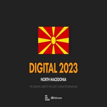 Digital 2023 North Macedonia (February 2023) v01 | PPT
