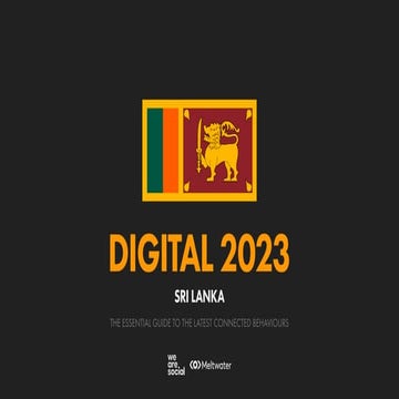 Digital 2023 Sri Lanka (February 2023) v01