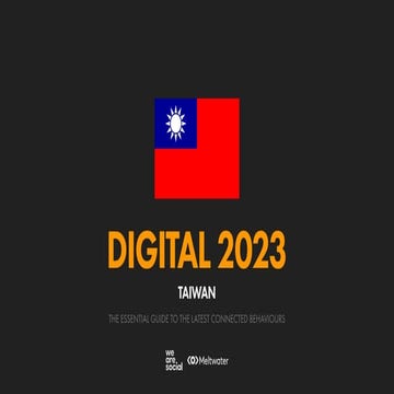 Digital 2023 Taiwan (February 2023) v01