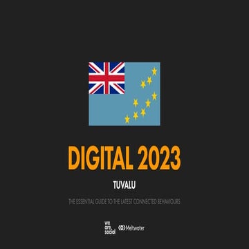 Digital 2023 Tuvalu (February 2023) v01 | PPT