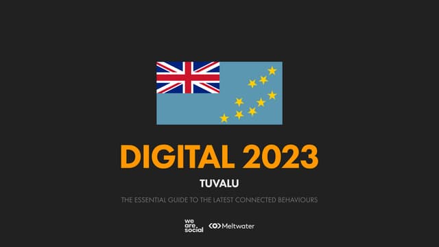 Digital 2023 Tuvalu (February 2023) v01 | PPT