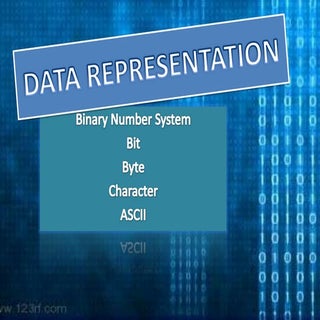 Data representation