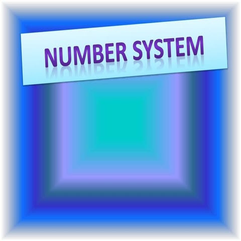 Number System | PPT