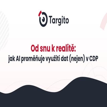 Data Restart 2025: Jan Baštýř - Od snu k realitě: jak AI proměňuje využití da...