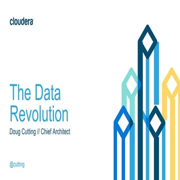 Data revolution by Doug Cutting