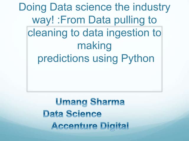 Datascience