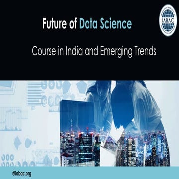 Future of Data Science Course in India &