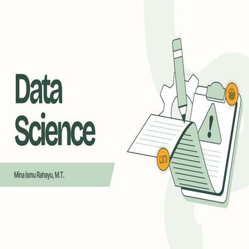 penjelasan singkat mengenai data science dasar