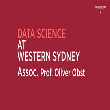 Data Science Webinar
