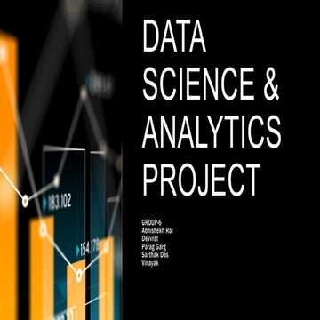 Data science & analytics grp 6 | PPT